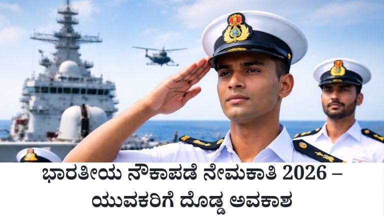 ಭಾರತೀಯ ನೌಕಾಪಡೆ ನೇಮಕಾತಿ 2026